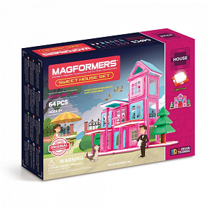 MAGFORMERS Sweet House Set